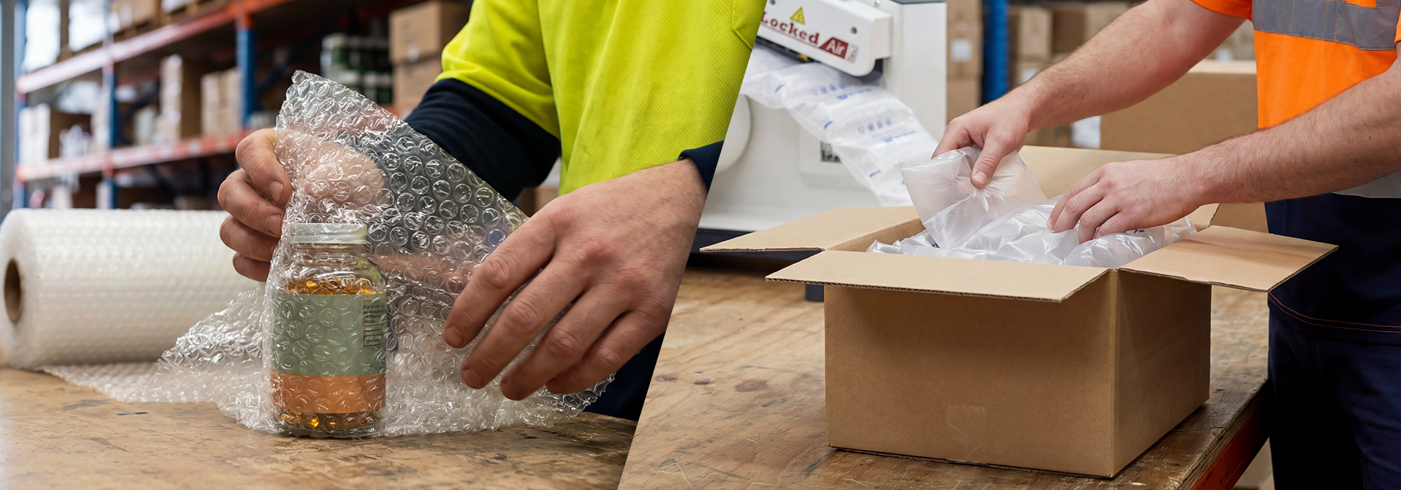 Bubble Film_vs_Void Fill Packaging